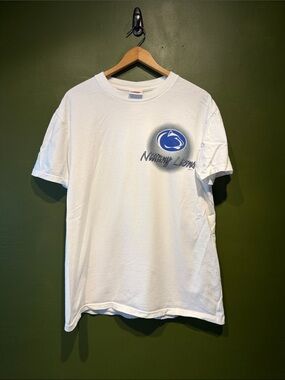 Harley Davidson White Penn State Nittany Lions Short Sleeve Tee - 2010